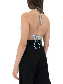 Only Bikini Top Τριγωνάκι Γαλάζιο 15314594
