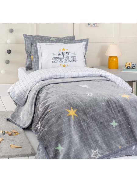 Nima Starlight Παιδική Κουβέρτα Βελουτέ 160x220
