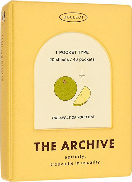 Archive Collect Book 01 Custard Yellow - Photocard Album