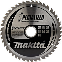 Makita Δίσκος Κοπής Ξύλου με 45 Δόντια 190mm B-68638
