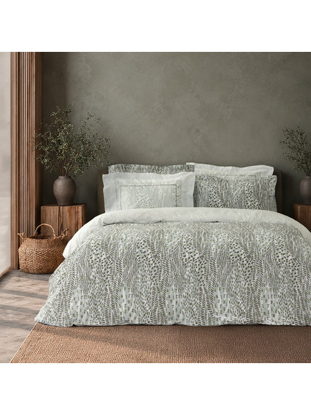 Σετ Παπλωματοθήκη 220x240 Υπέρδιπλη Nima Maris Mint-Brown