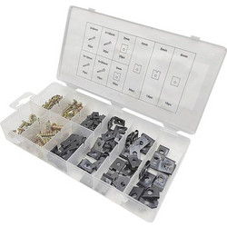 Βίδες & κλιπ U-TYPE σετ 170τμχ - U-clip and screw assortment-Z692911-237977