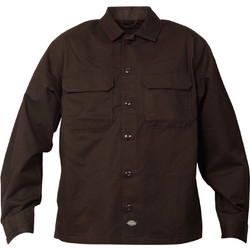 Dickies 247 Shacket Ανδρικό Πουκάμισο Overshirt Καφέ