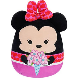 Minnie Mouse Με με Ανθοδέσμη Αγίου Βαλεντίνου Squishmallow Λούτρινο 20cm