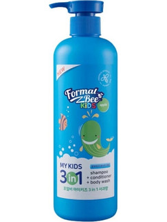 Formal Bee Kids 3in1 Apple Σαμπουάν & Αφρόλουτρο 1000ml