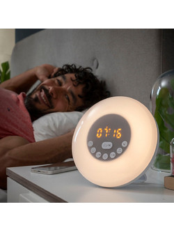 Ξυπνητήρι με Ηχείο Ανατολή Ηλίου Slockar InnovaGoods