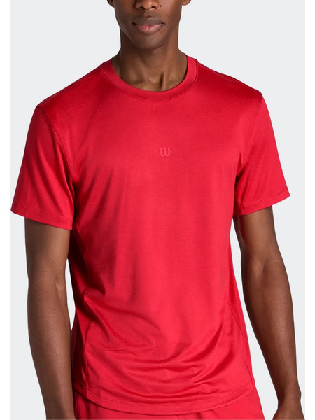 Wilson Everyday Performance Men's Tennis Tee Varsity Red