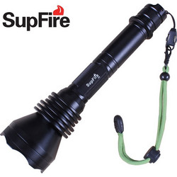 Superfire X6 Επαναφορτιζόμενος Φακός Led Αδιάβροχος 12000lm