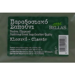 Bellas Classic Πράσινο Σαπούνι 200gr