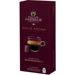 Garibaldi Κάψουλες Espresso Dolce Aroma Συμβατές με Μηχανή Nespresso 10τμχ