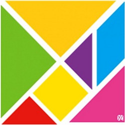 Philos - Tangram Multicolored