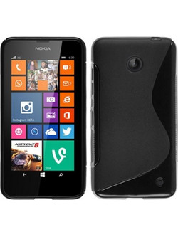 Microsoft Lumia 550 - Θήκη TPU Gel S-Line Μαύρο (OEM)