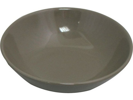 Happy Ware Πιάτο Βαθύ Κεραμικό Alfa Καφέ 22cm 51.10005