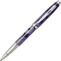 ΣΤΥΛΟ Gloss Purple Pattern Rollerball