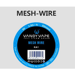 Vandyvape KA1 Mesh Wire 5ft 2.8Ω/ft 80mesh