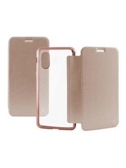 Ksix Stand Book Metal Rose Gold (iPhone XS/X)