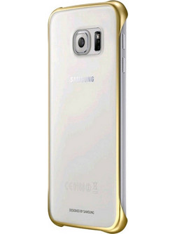 Samsung Clear Cover Gold (Galaxy S6)