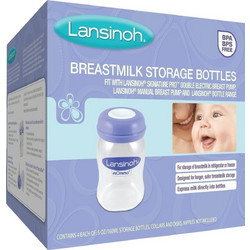 Lansinoh Δοχεία Αποθήκευσης Μητρικού Γάλακτος 160ml 4τμχ