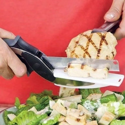 Έξυπνο ψαλίδι κουζίνας 2 σε 1 CLEVER CUTTER