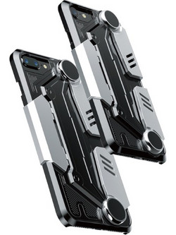 Baseus Gamer Gamepad Θήκη για iPhone 7 / iPhone 8 black-silver