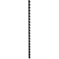 Opus Σπιράλ Βιβλιοδεσίας Πλαστικό 10mm (65Φ) Μαύρο 100 Τεμ
