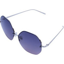 Daniel Klein DK4203 C2 Ανδρικά Γυαλιά Ηλίου Στρογγυλά Μεταλλικά Ασημί με Μπλε Polarized Φακό