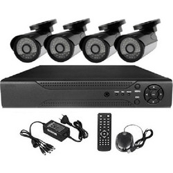 Ολοκληρωμένο σετ καταγραφής CCTV και 4 κάμερες