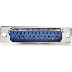 NEDIS CCGP52805ME D-Sub Chassis Mount D-Sub 25-Pin Male Metal NEDIS