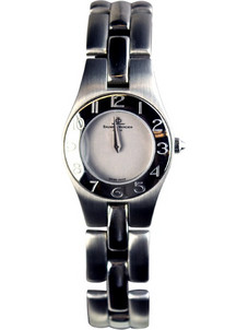 Baume & Mercier Γυναικείο Ρολόι με Ασημί Μεταλλικό Μπρασελέ MOA08109
