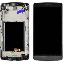 LG G3 D855 D850 LCD Display Screen Οθόνη + Touch Screen Digitizer Μηχανισμός Αφής + Frame Πλαίσιο Titan Grey