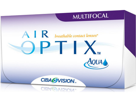 Alcon & Ciba Vision Air Optix Multifocal Μηνιαίοι Φακοί Επαφής Πολυεστιακοί Σιλικόνης Υδρογέλης 6τμχ
