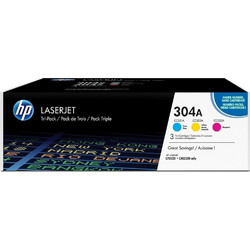 HP 304A C/M/Y Toner