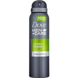 Dove & Care Extra Fresh Ανδρικό Αποσμητικό Spray 48h Χωρίς Αλουμίνιο 150ml