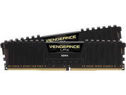 Corsair Vengeance LPX 16GB (2X8GB) DDR4 RAM 2400MHz Black CMK16GX4M2A2400C16
