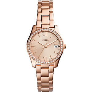 Fossil Scarlette Γυναικείο Ρολόι με Ροζ Χρυσό Μεταλλικό Μπρασελέ ES4318 Fossil Scarlette Γυναικείο Ρολόι με Ροζ Χρυσό Μεταλλικό Μπρασελέ ES4318