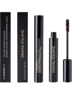 Korres Volcanic Minerals Drama Volume 02 Plum Brown Mascara για Όγκο 11ml