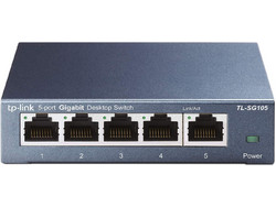 TP-Link TL-SG105E V4 Unmanaged L2 Switch με 5 Θύρες Ethernet 1Gbps