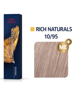 Wella Koleston Perfect Me+ Rich Naturals 10/95 Κατάξανθο Ιριζέ Μαονί Μόνιμη Βαφή Μαλλιών 60ml