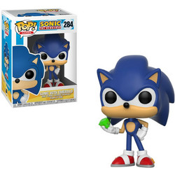 Funko Pop! Games Sonic The Hedgehog 284 Sonic With Emerald
