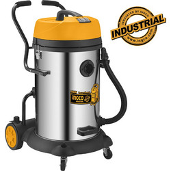 Ingco VC24751 Σκούπα Υγρών / Στερεών 2400W με Κάδο 75lt