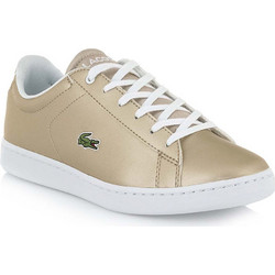 Lacoste Carnaby Evo Παιδικά Sneakers Χρυσά 35SPC0005GW3