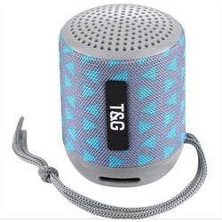 T&G TG-129 Mini Ηχείο Bluetooth 5W με Ραδιόφωνο Γαλάζιο