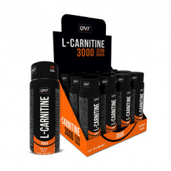 QNT L-Carnitine Red Fruit Συμπλήρωμα Διατροφής με Καρνιτίνη 3000mg 12x80ml