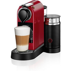 Nespresso Citiz & Milk Καφετιέρα Espresso για Kάψουλες Nespresso με Αφρογαλιέρα 19bar Cherry Red