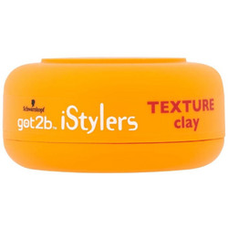 Schwarzkopf Got2B iStylers Texture Πηλός Μαλλιών Ματ Πολύ Δυνατό Κράτημα 75ml