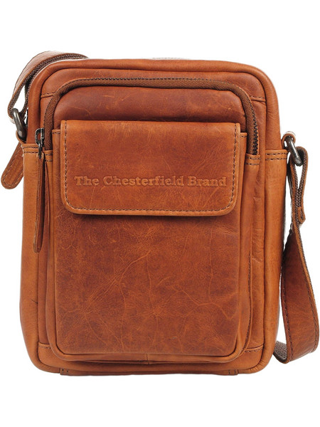 The Chesterfield Brand Jeff Δερμάτινη Ανδρική Τσάντα Ώμου / Χιαστί Ταμπά C48.071431