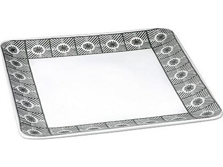 Espiel Πιάτο Ρηχό Κεραμικό Τετράγωνο Dande 27x27cm LIS101K6