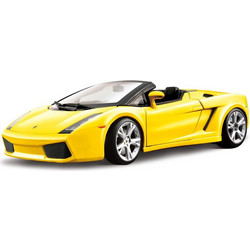 Bburago Gold Lamborghini Gallardo Spyder