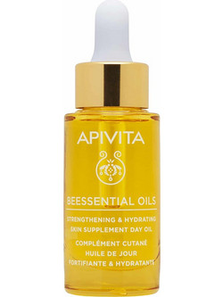 Apivita Beessential Day Oil Βιολογικό Ενυδατικό Λάδι Προσώπου 15ml
