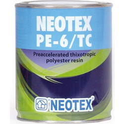 NEOTEX PE-6/TC Υγρός ΠΟΛΥΕΣΤΕΡΑΣ 1KG - (περιλαμβάνεται ο καταλύτης 25gr)